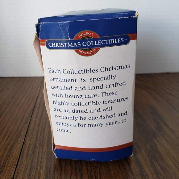 Vintage Daytons Christmas Collectibles 1998 Cat In Basket MIB - Picture 5 of 6